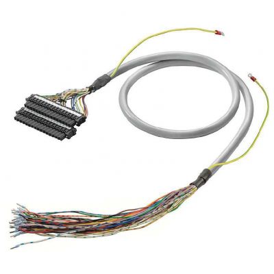 WEIDMULLER PAC-C300-32-F-14-6M Przewód PLC, Sygnały cyfrowe, 32 bieguny, Kabel LiYCY, 6 m, 0.14 mm² 1373840060 /1szt./ (1373840060)